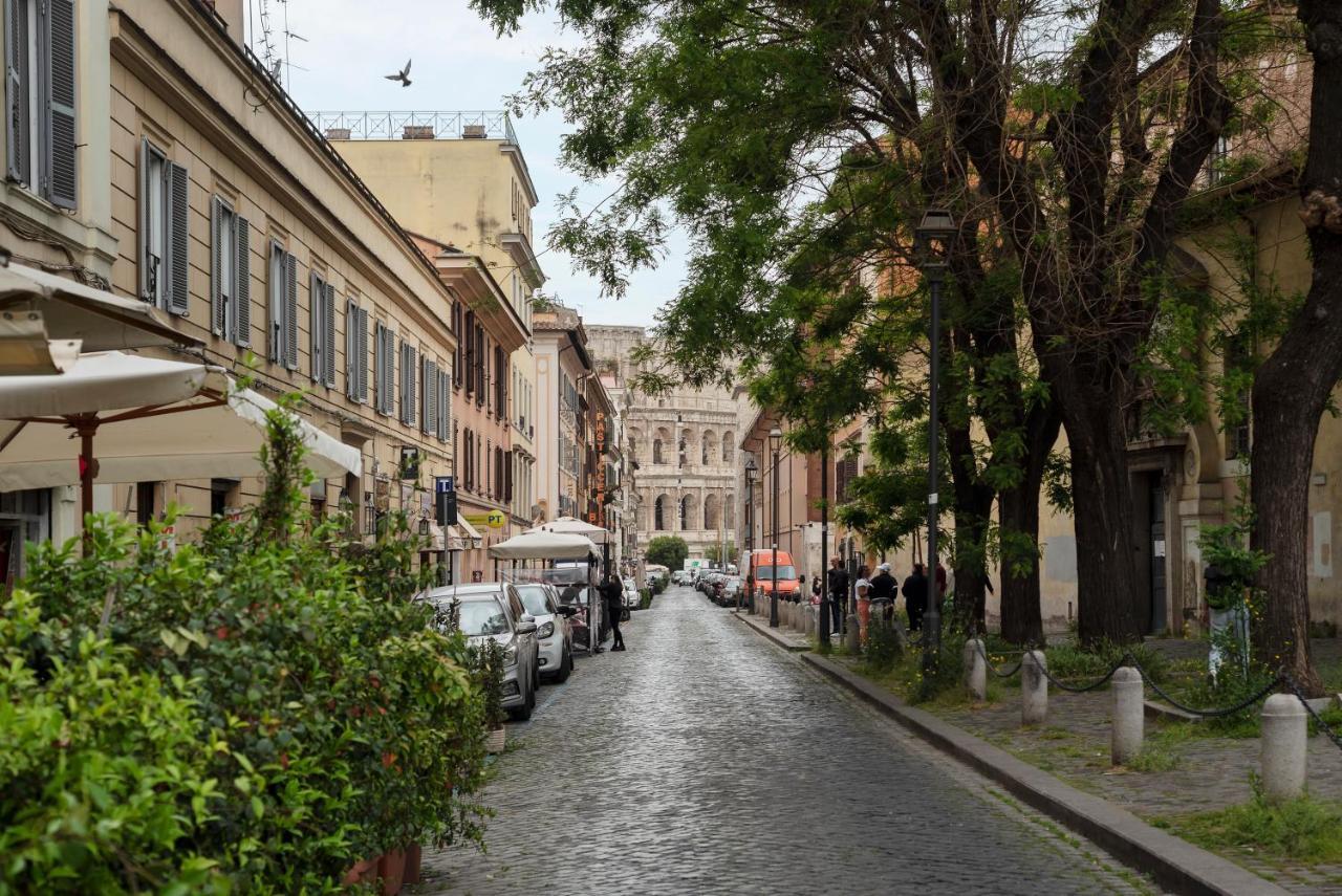 Colosseo & Fori Imperiali Wooden Flat Roma Exterior foto